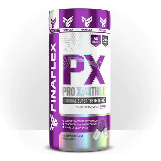 PX, Pro Xanthine, Elite Product, Pro Results (oxy), Weight Loss Support, Appetite Suppressant, Concentration Enhancement, Hours of Energy, 60 Capsules